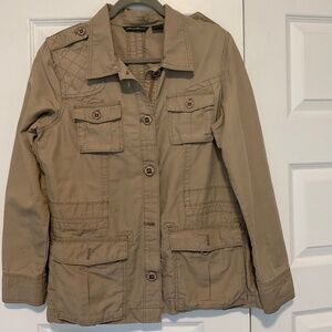 Eddie Bauer Utility Military Jacket Female